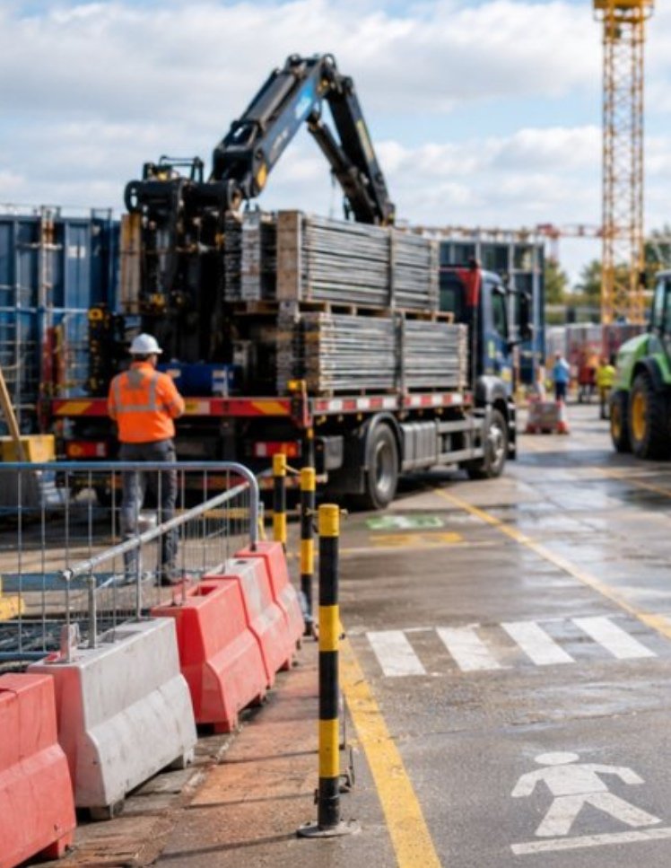 Construction Logistics That Keeps Your Project Running Safely and on Programme Delton Facilities Management