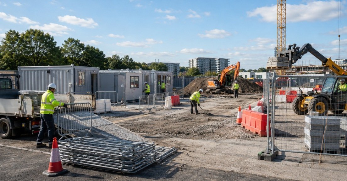 Site Set Up Enabling Works Delton Facilities Management