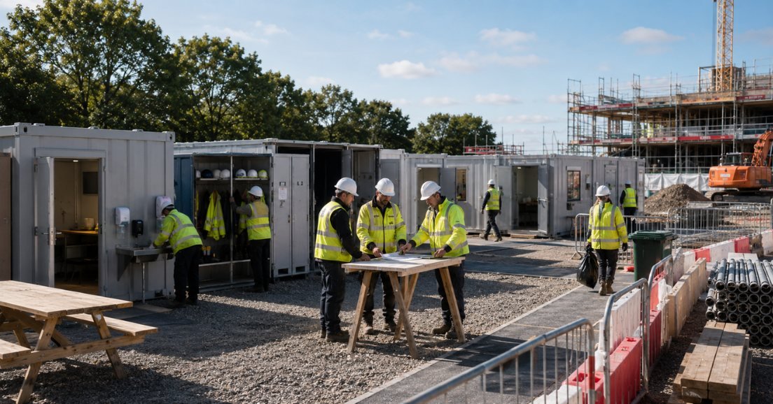 Welfare Site Set Up Planning Delton Facilities Management